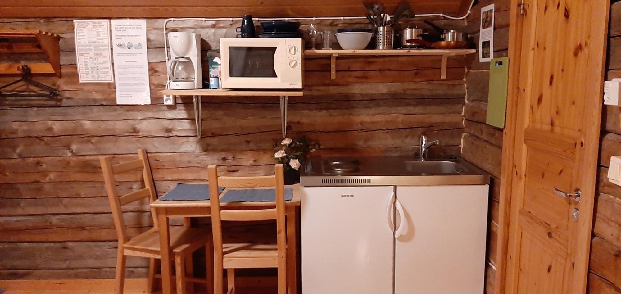 Korvala Log Cabins Exteriör bild