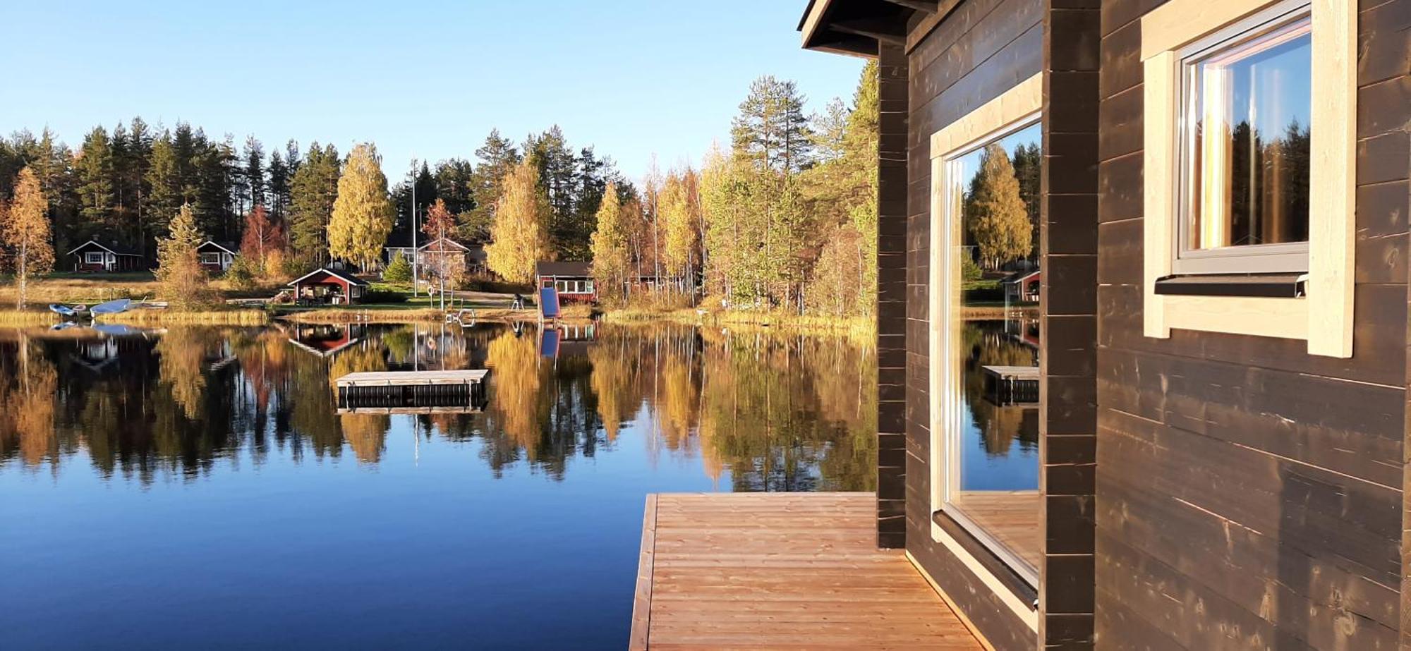 Korvala Log Cabins Exteriör bild