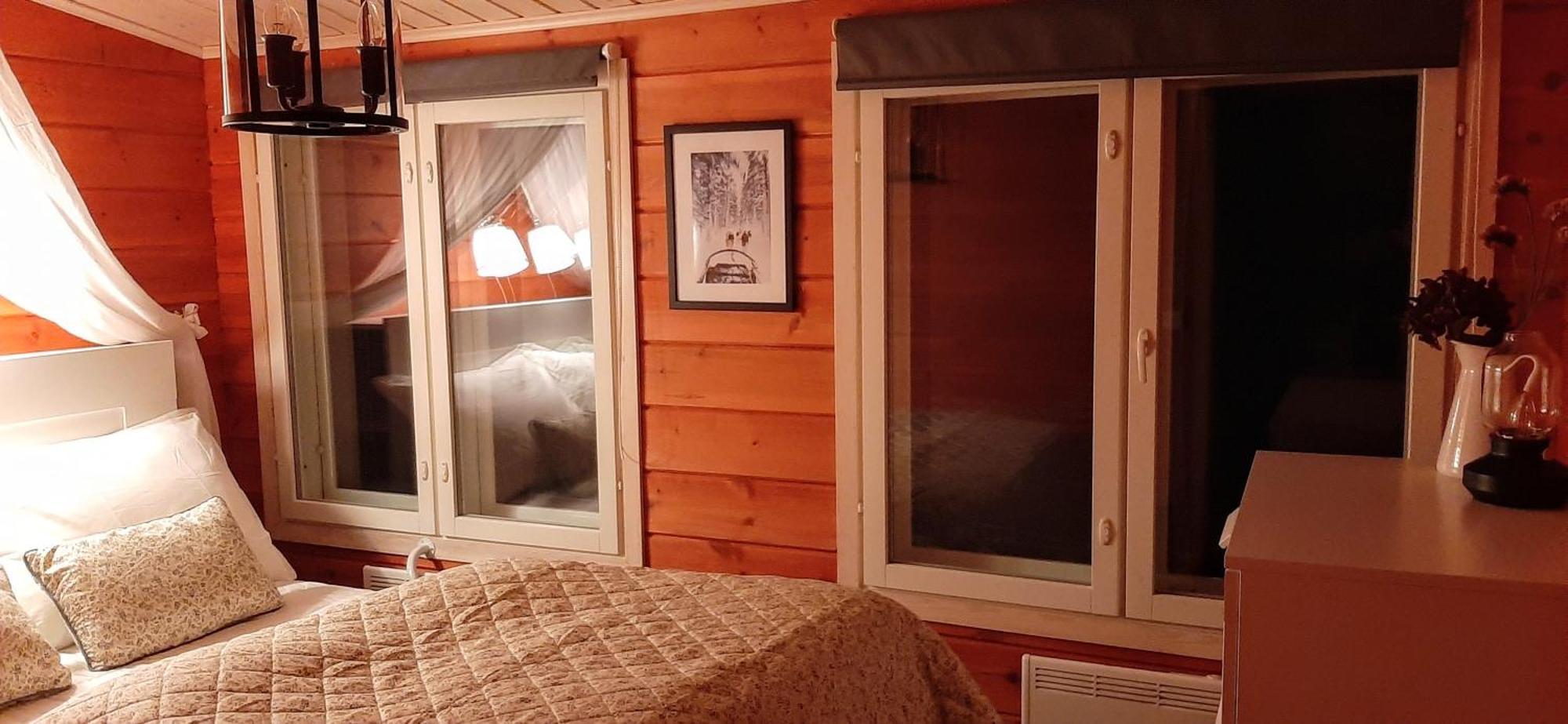Korvala Log Cabins Exteriör bild