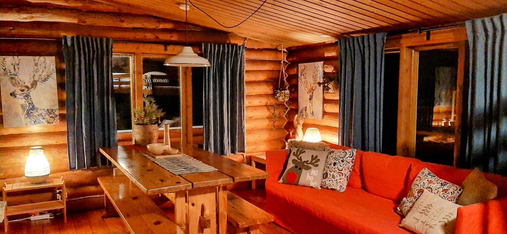 Korvala Log Cabins Exteriör bild