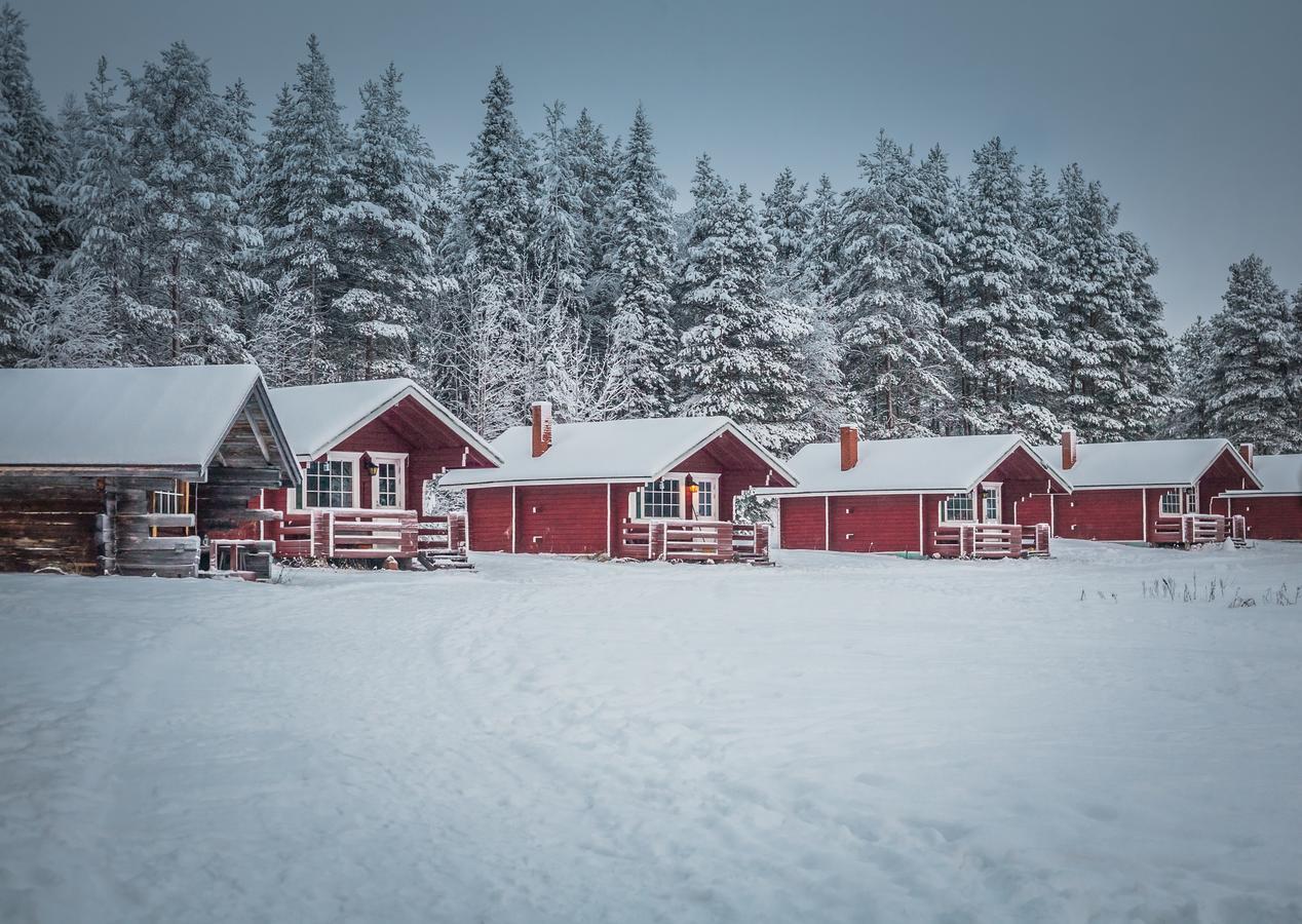Korvala Log Cabins Exteriör bild