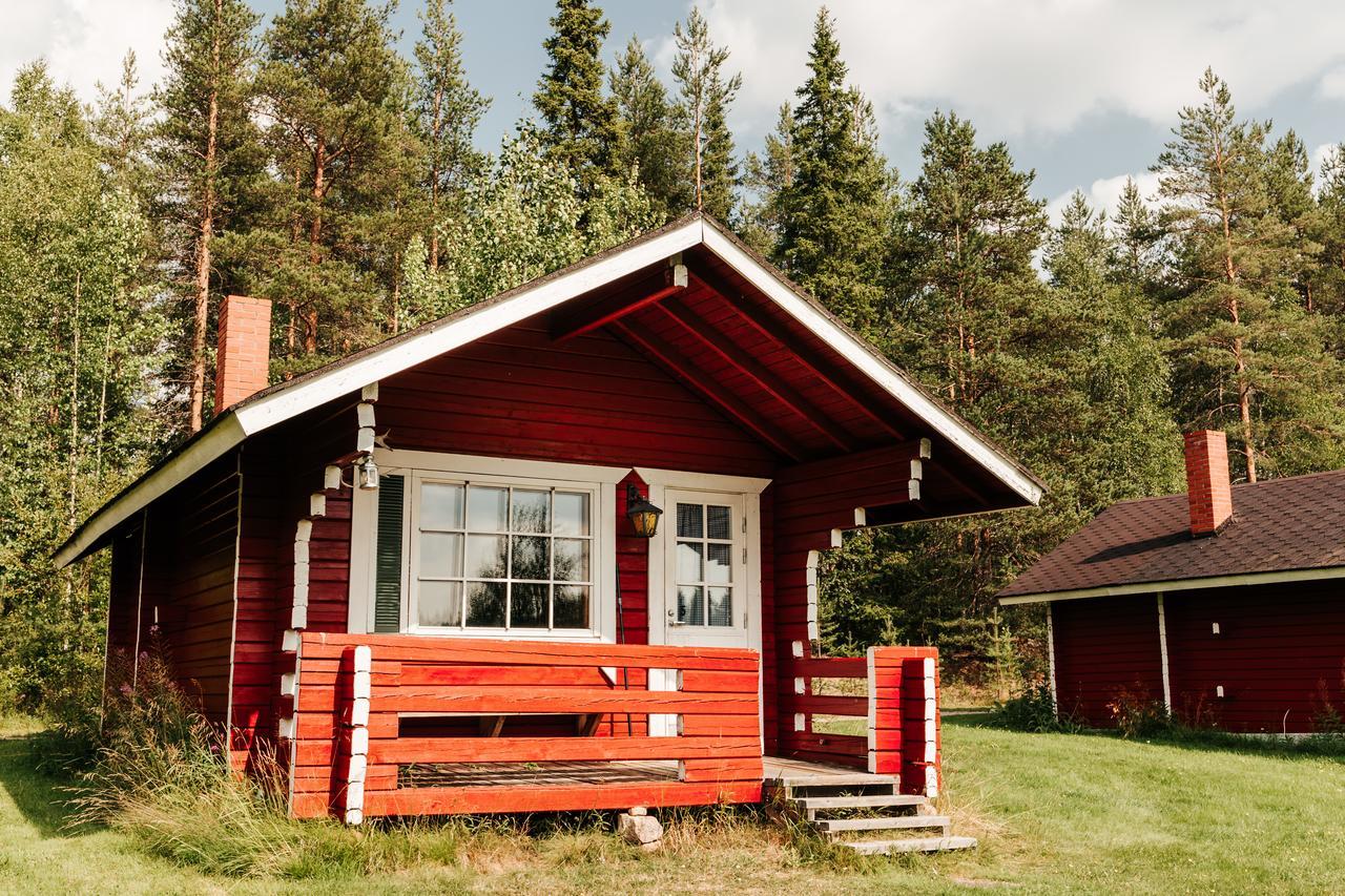 Korvala Log Cabins Exteriör bild